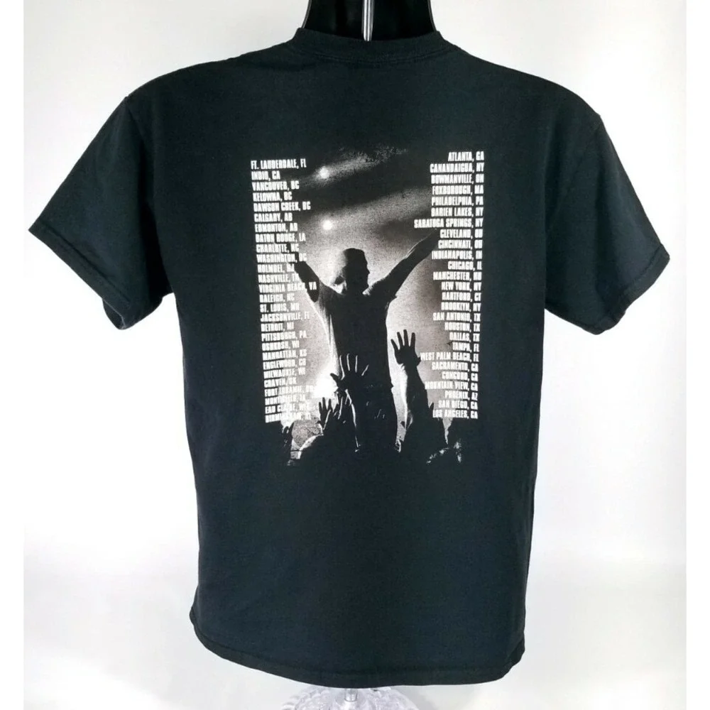 Luke Bryan That's My Kind Of Night Tour 2014 Black T-Shirt Country Men's Sz M 🎶